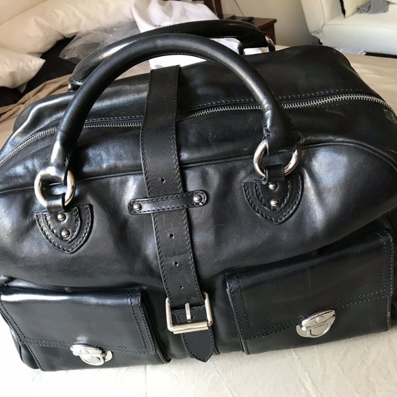 Marc Jacobs Equine Leather Duffel Bag